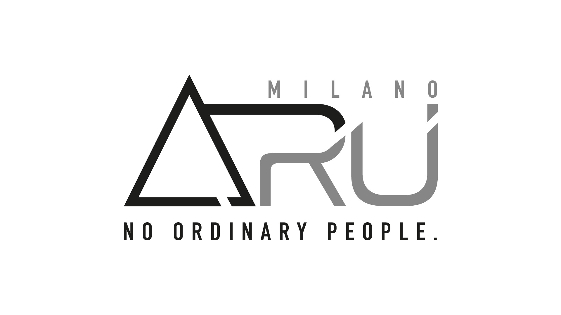 aru eyewear brand identity logo